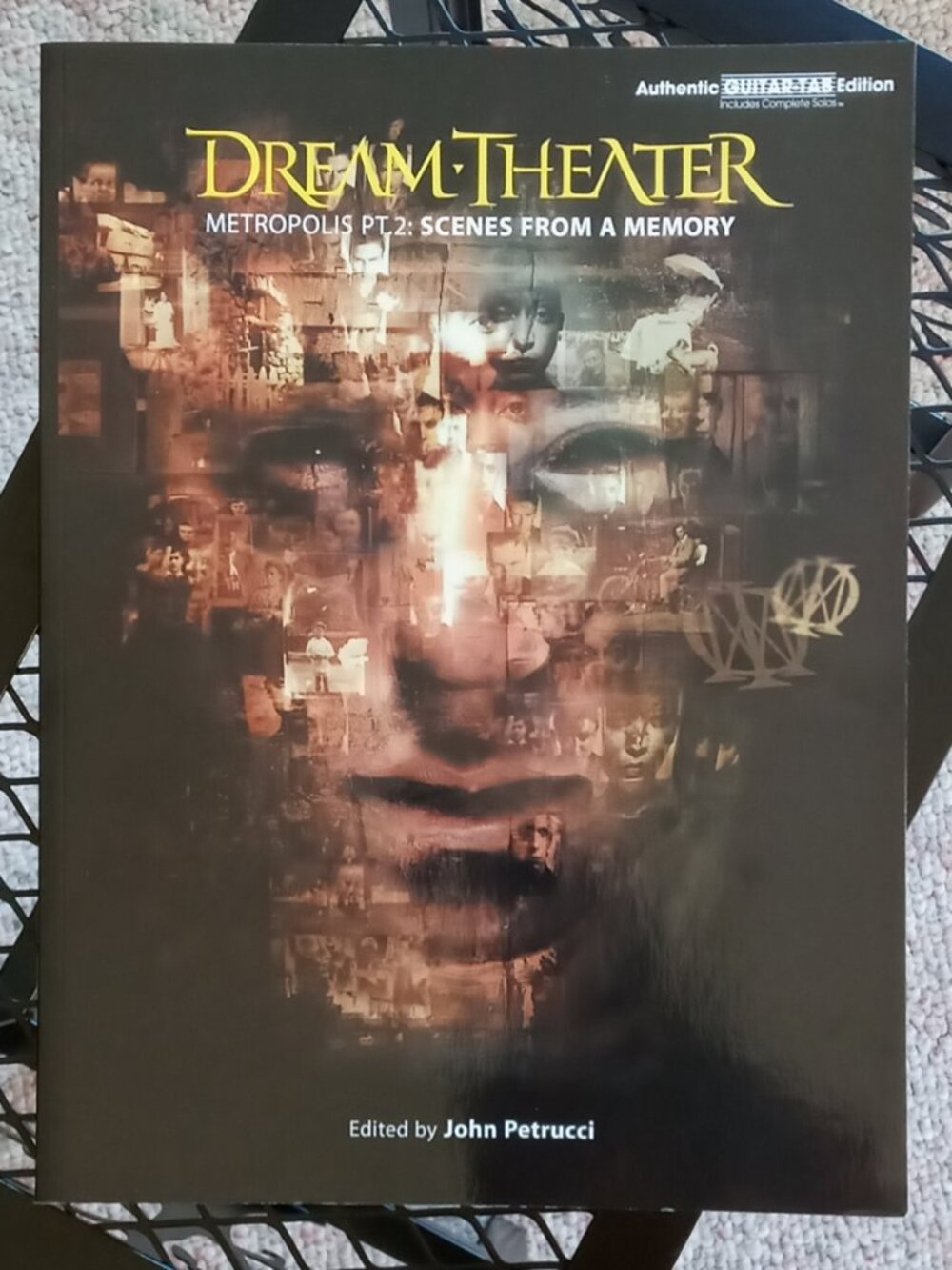 Dream Theater: Metropolis Pt 2-Scenes from a Memory Authentic Guitar TAB Edition